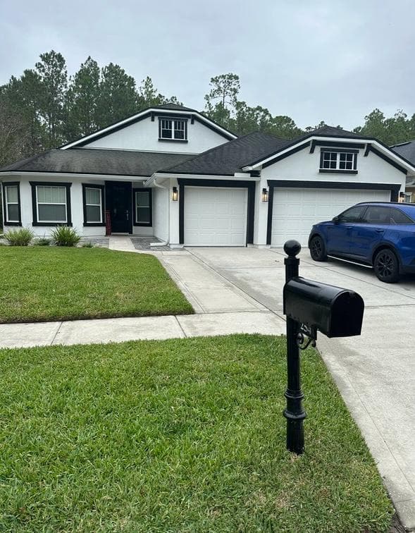 Gray House Painting